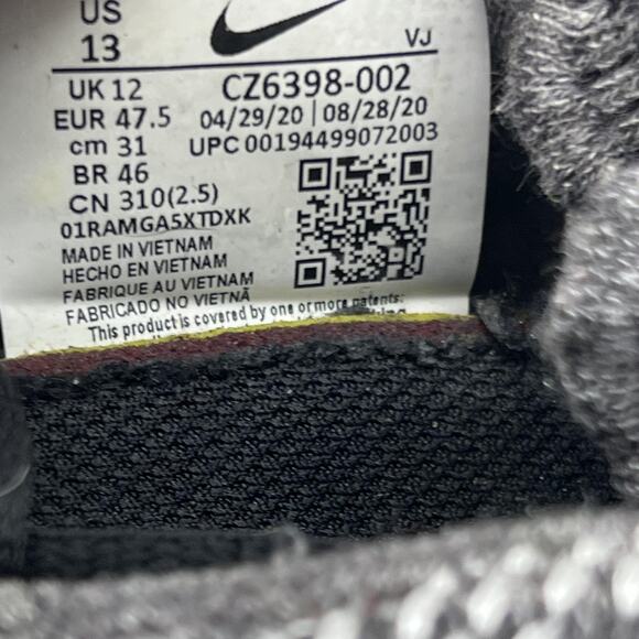 Nike Space Hippie 04 Running Shoes Men Size 13 Gray Crater Foam Comfort Sneakers - Picture 8 of 8